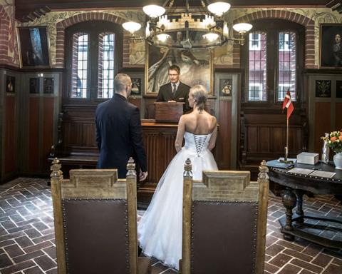 Celebrate your special day at Det Gamle Rådhus (The Old Town Hall).